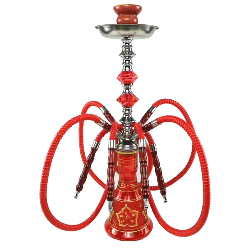 Arabian hookah full bar hookah medium KTV double four-tube shisha hookah hookah
