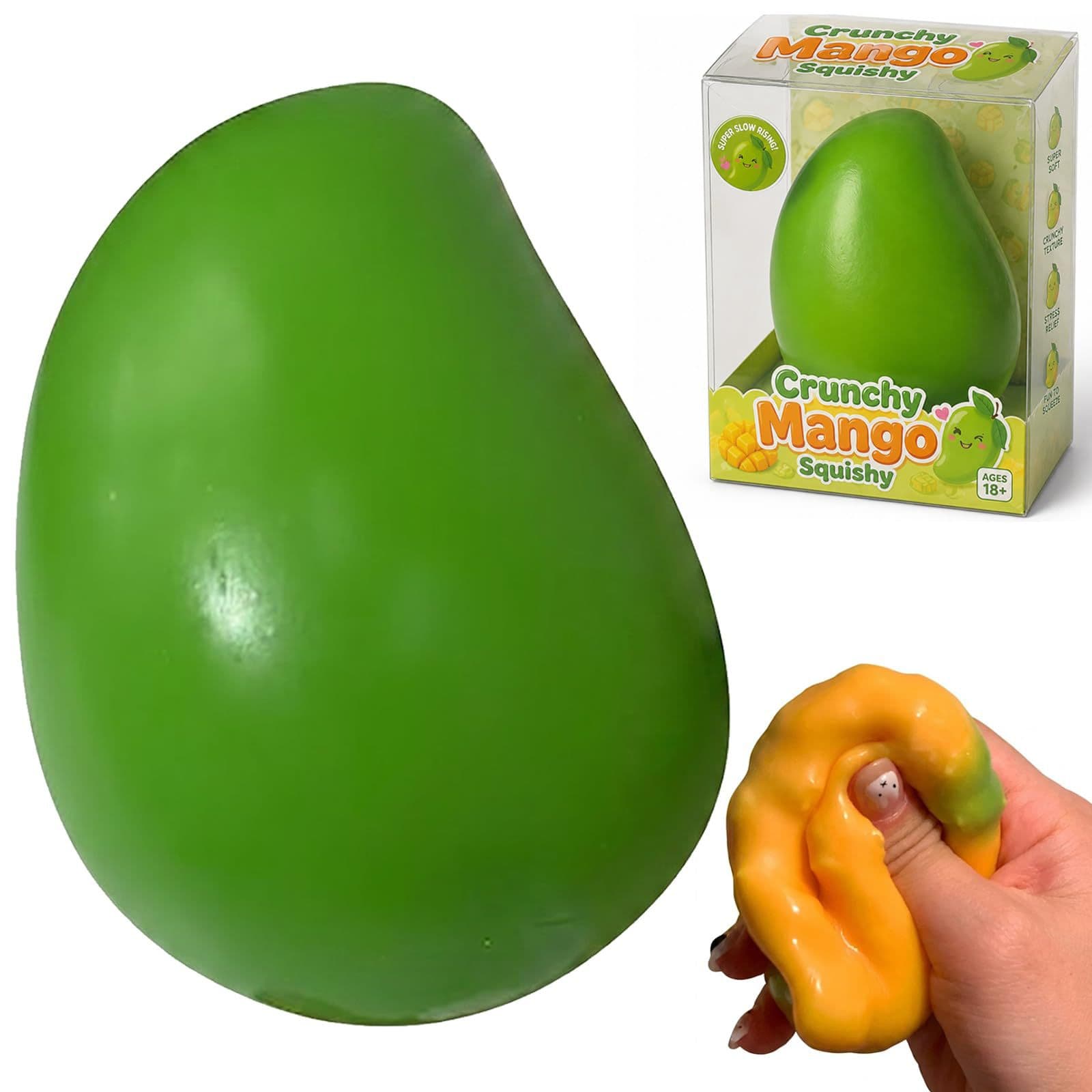 Crunchy Mango Squishy Slow rebound and super soft feel
