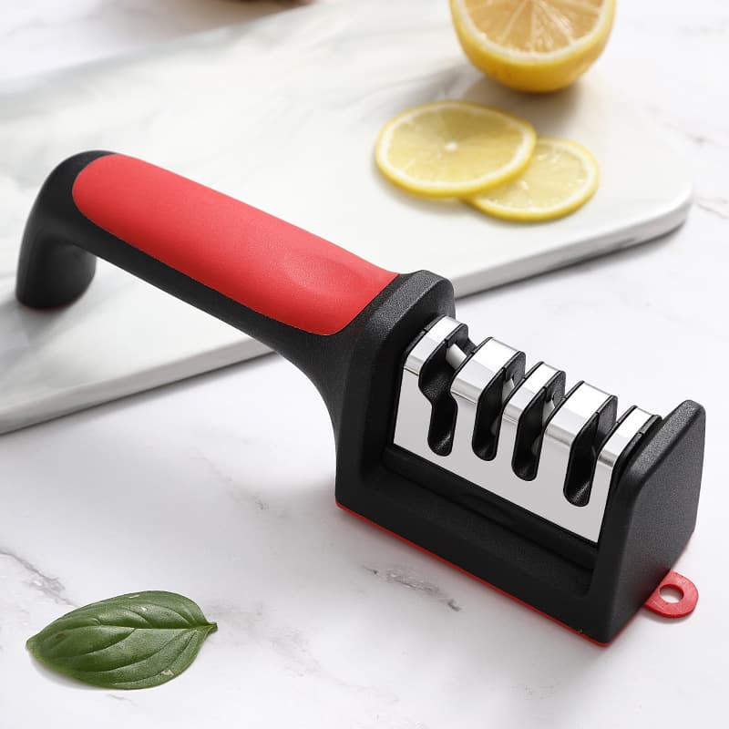 Knife sharpening tungsten steel multi-functional quick sharpening stone four-stage stainless steel sharpening stone sharpening stone manual quick sharpening tool