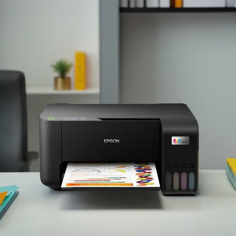 Epson Epson L3218L3210 Printer A4 Colorful Built-In Ink Tank All-In-One Photo Home