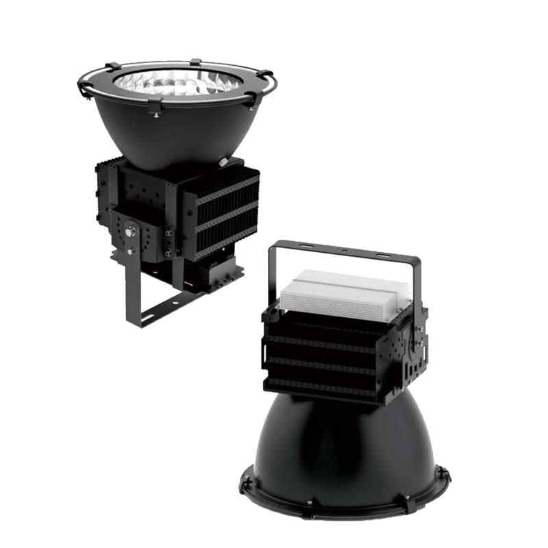 LED Tower Crane Light 2000W Construction Star Site Floodlight Outdoor High Bay Light Industrial Lighting High Power