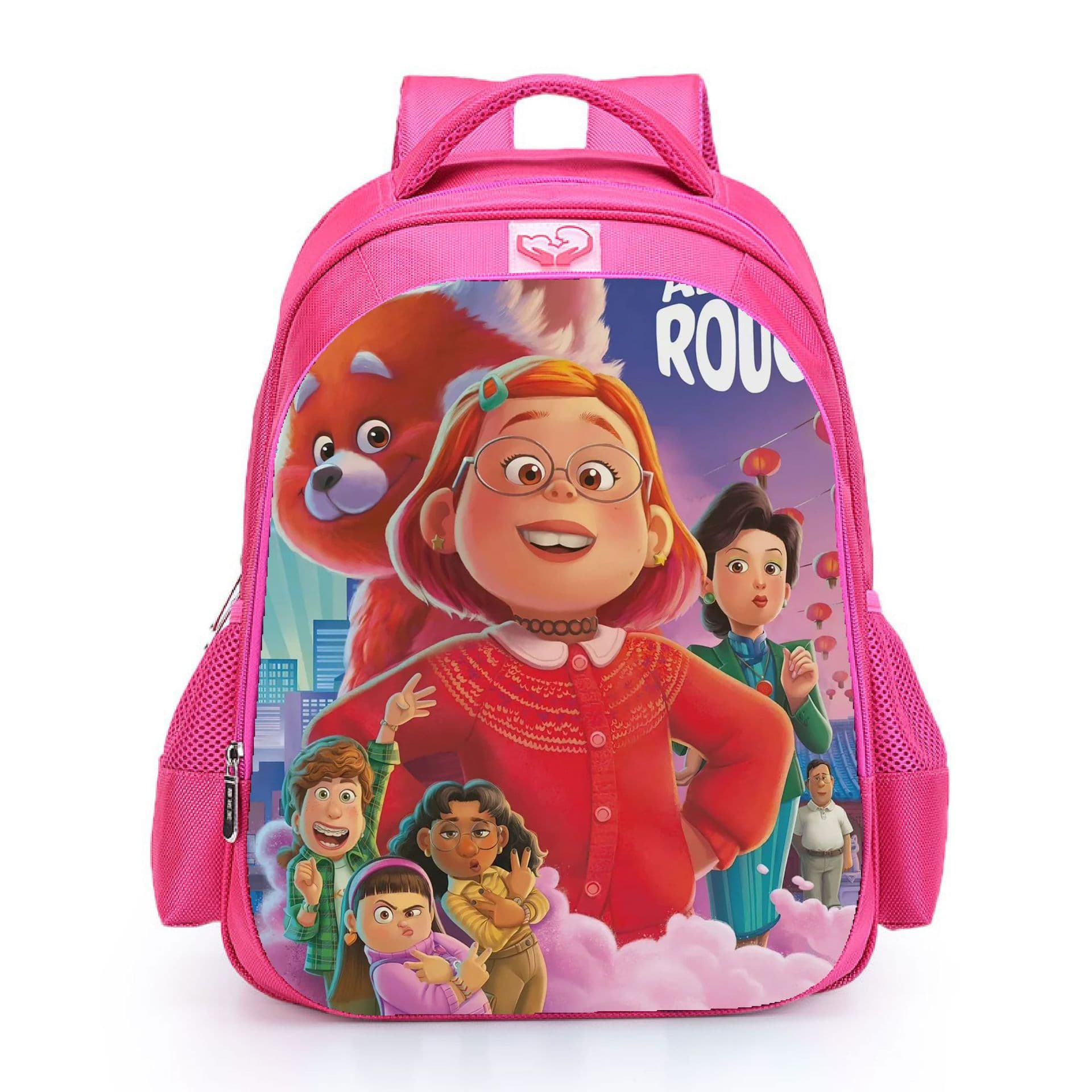 2022 New Youth Transformation Student Backpack Printed Shoulder Bag Turning Red Lightweight Anime