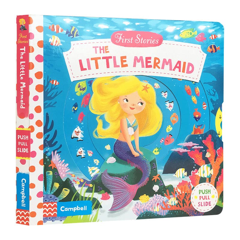 The Little Mermaid English Original Picture Book First Stories Fairy Tale Edition