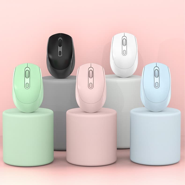 Computer Accessories Wholesale New Type-C Rechargeable Wireless Dual-Mode Bluetooth Mouse Compatible with Phones iPad Tablets