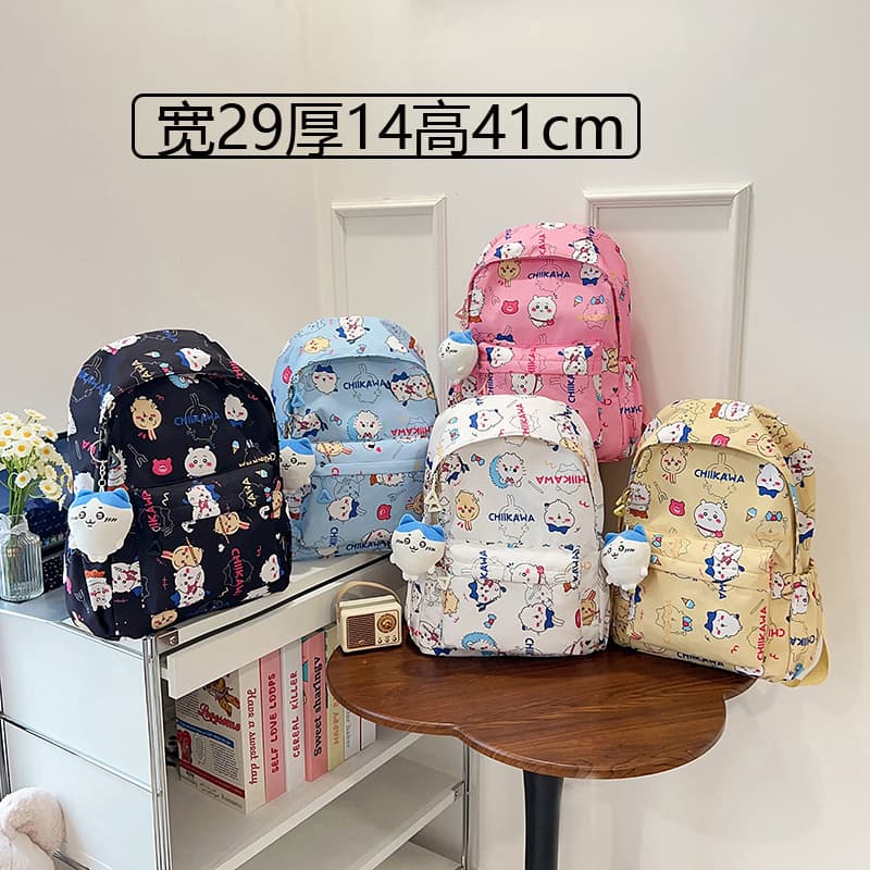 Cross-border student backpack for girls, 2025 summer new style, large capacity, cute anime student backpack for junior high school students