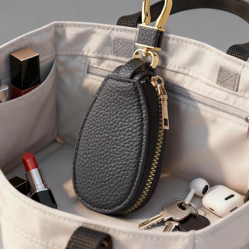 Weilikai 2025 multi-functional compact lightweight men's car key pouch, in stock with bulk immediate shipment