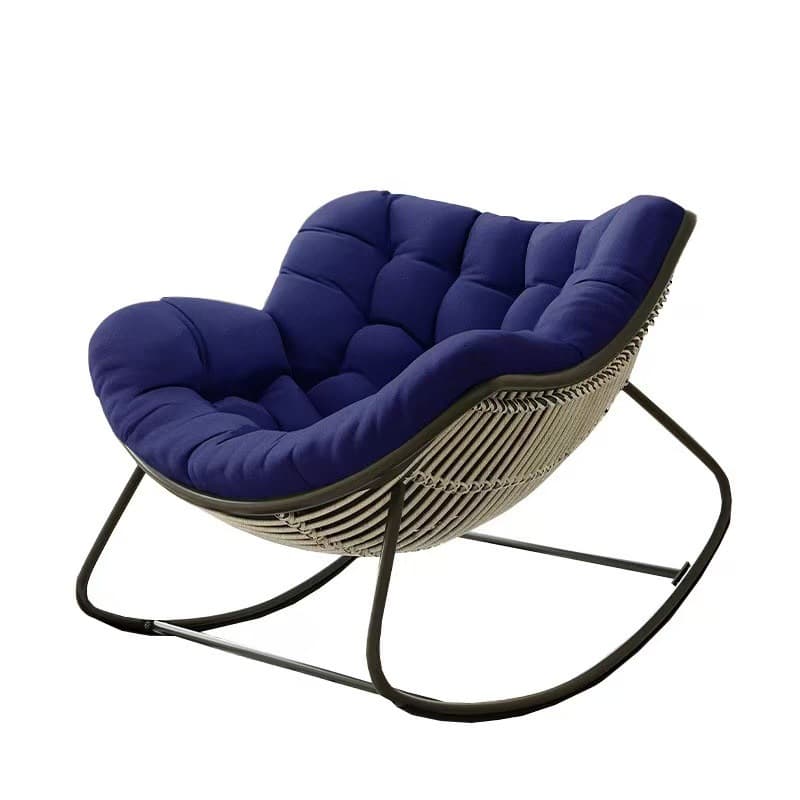 Lazy Rocking Chair Cushion Rocking Chair Seat Cushion Back Cushion Sofa Cushion Integrated Seat and Back Cushion