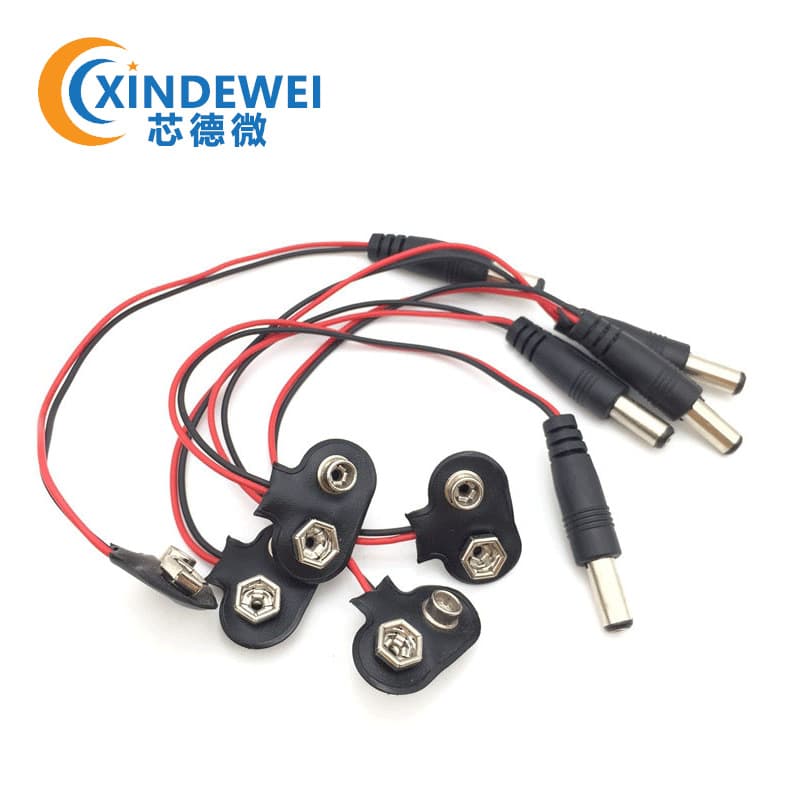 9V battery buckle FOR ARDUINO UNO 2560 DUE dc3.5 female power adapter T-type I