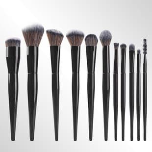 11-Piece Eyeshadow Brush Blush Brush Set Makeup Brush Full Set Contour Brush Factory Stock Wholesale Drop Shipping