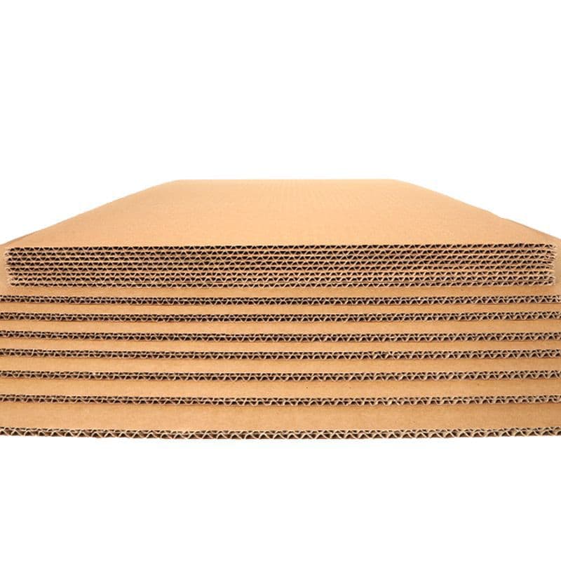 Seven-layer corrugated cardboard children's DIY thick paper board shell model making cardstock hard carton pad for export