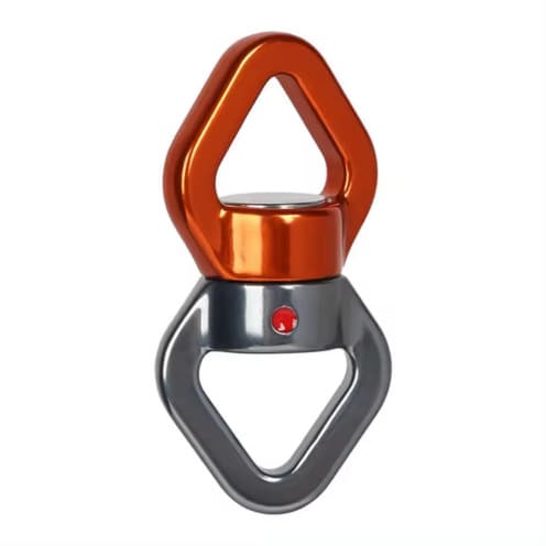 Aluminum-Magnesium Alloy Swivel Connector for Aerial Yoga and Wire Work, Universal 8-Shape Ring