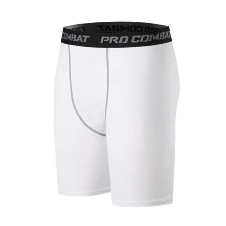 Men's athletic compression leggings, five-point length, basketball base layer, training, high elasticity, quick-drying, fitness, running, swimming trunks, compression underwear