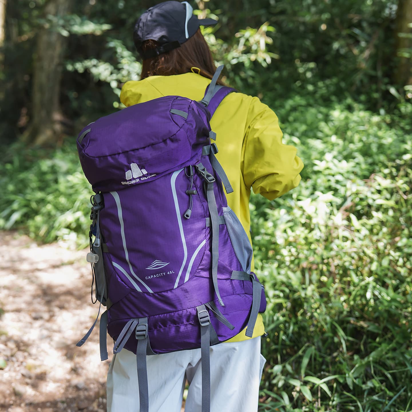 Outdoor Sports Unisex Professional Hiking Backpack Large Capacity Short Trip Camping Rucksack Trekking Climbing Bag