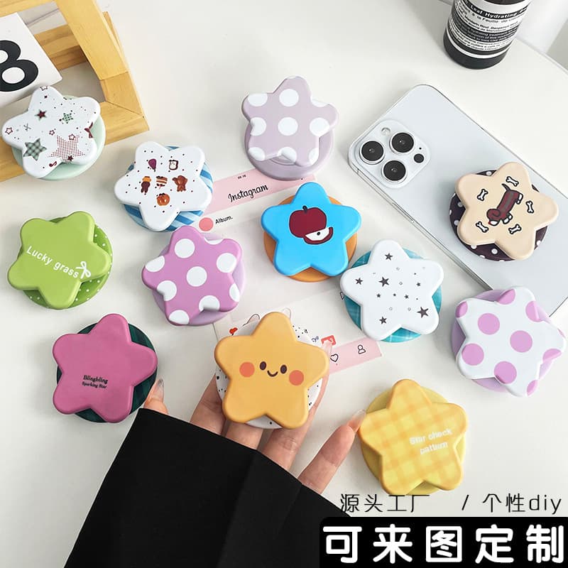 Korean Style Colorful Jelly Bow MagSafe Magnetic Airbag Phone Stand Desktop Binge-Watching Essential Versatile