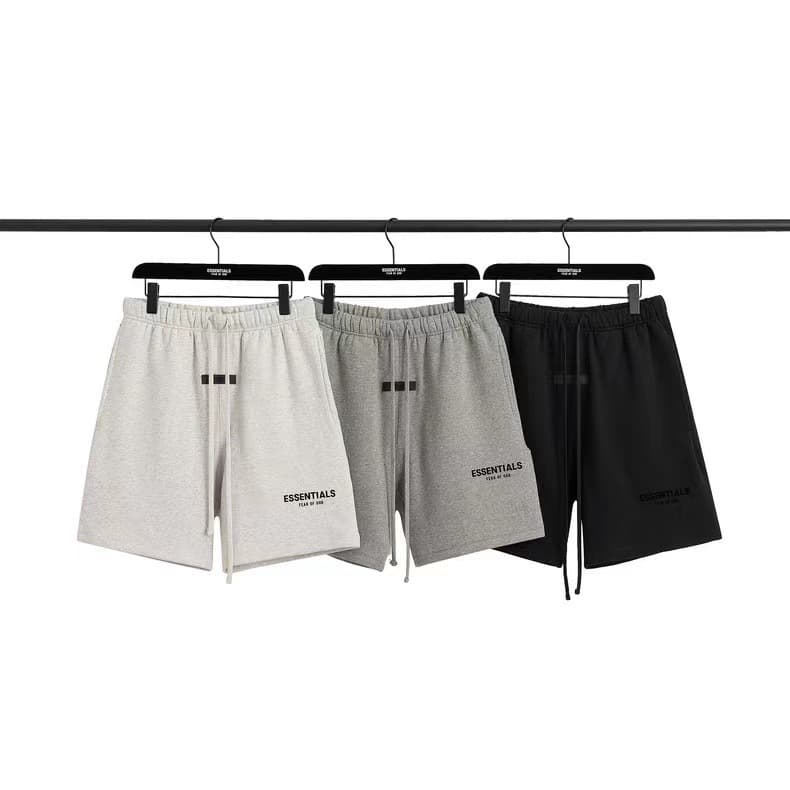 FOG ESSENTIALS FEAR OF GOD American Streetwear Loose Fit Men's 5-Inch Shorts Urban Style
