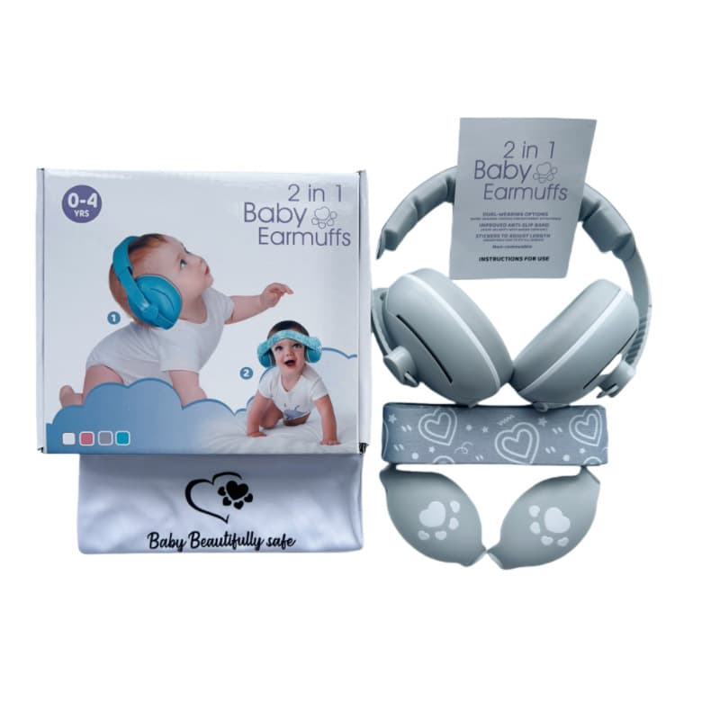 Soundproof Earmuffs for Children, Infants, Toddlers, Anti-Noise Sleep, Children's Infant Protection, Noise Reduction, Silent Earmuffs