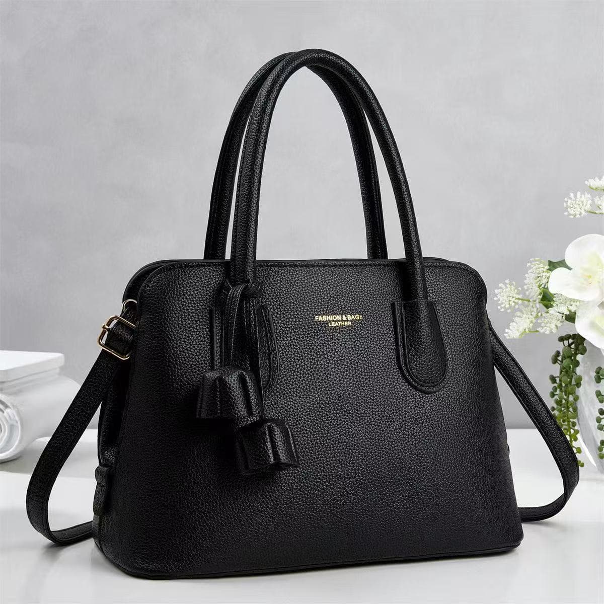 Handbags Women's Tote Bag 2026 New Style Lady Bag Goddess Temperament Middle-aged Crossbody Red Leather Bag Fashion