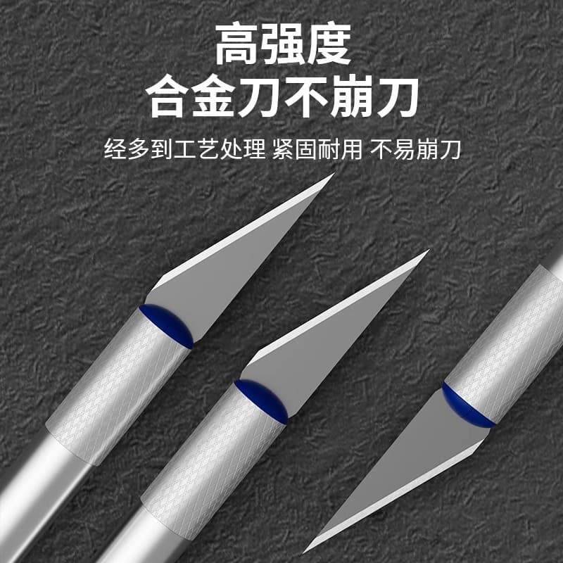 New Craft Utility Knife Aluminum Alloy Engraving Knife Manual Paper Cutting Wallpaper Knife Multi-function Manual Blade