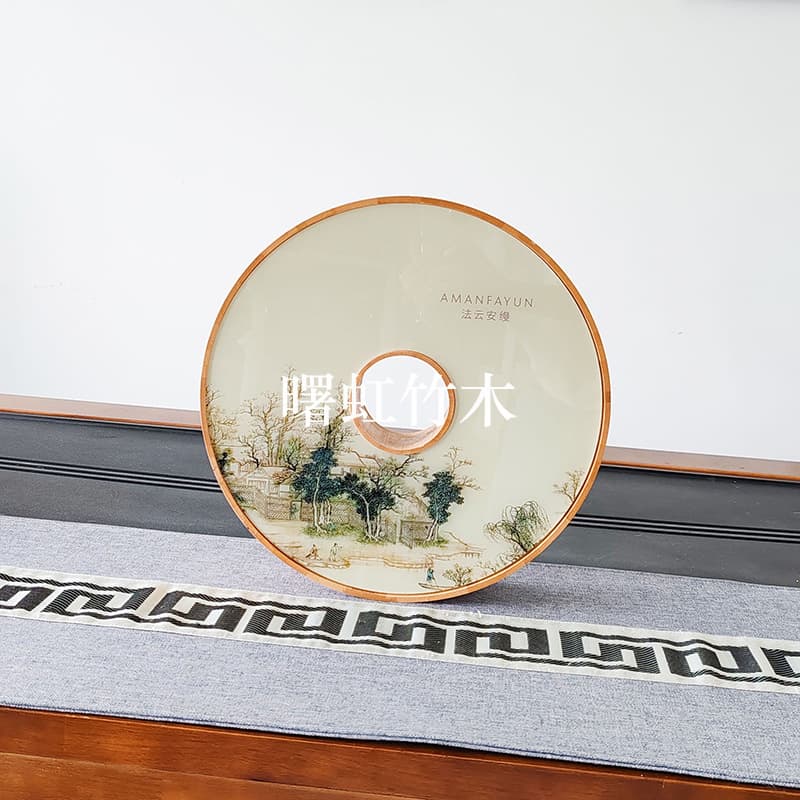 Chinese antique mooncake bamboo box Mooncake storage bamboo box Mooncake bamboo gift box Holiday gift box Chinese gift box