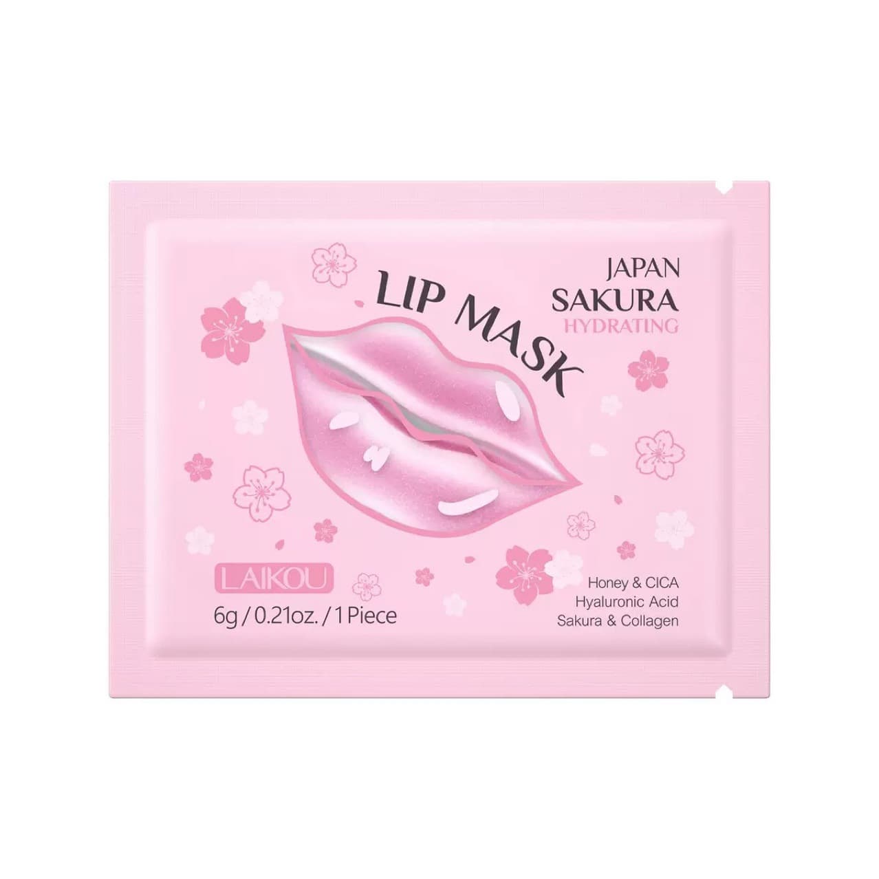Cross-border LAIKOU lip and eye masks, 8 sets * 5pcs, moisturizing and hydrating, manufacturer in stock.