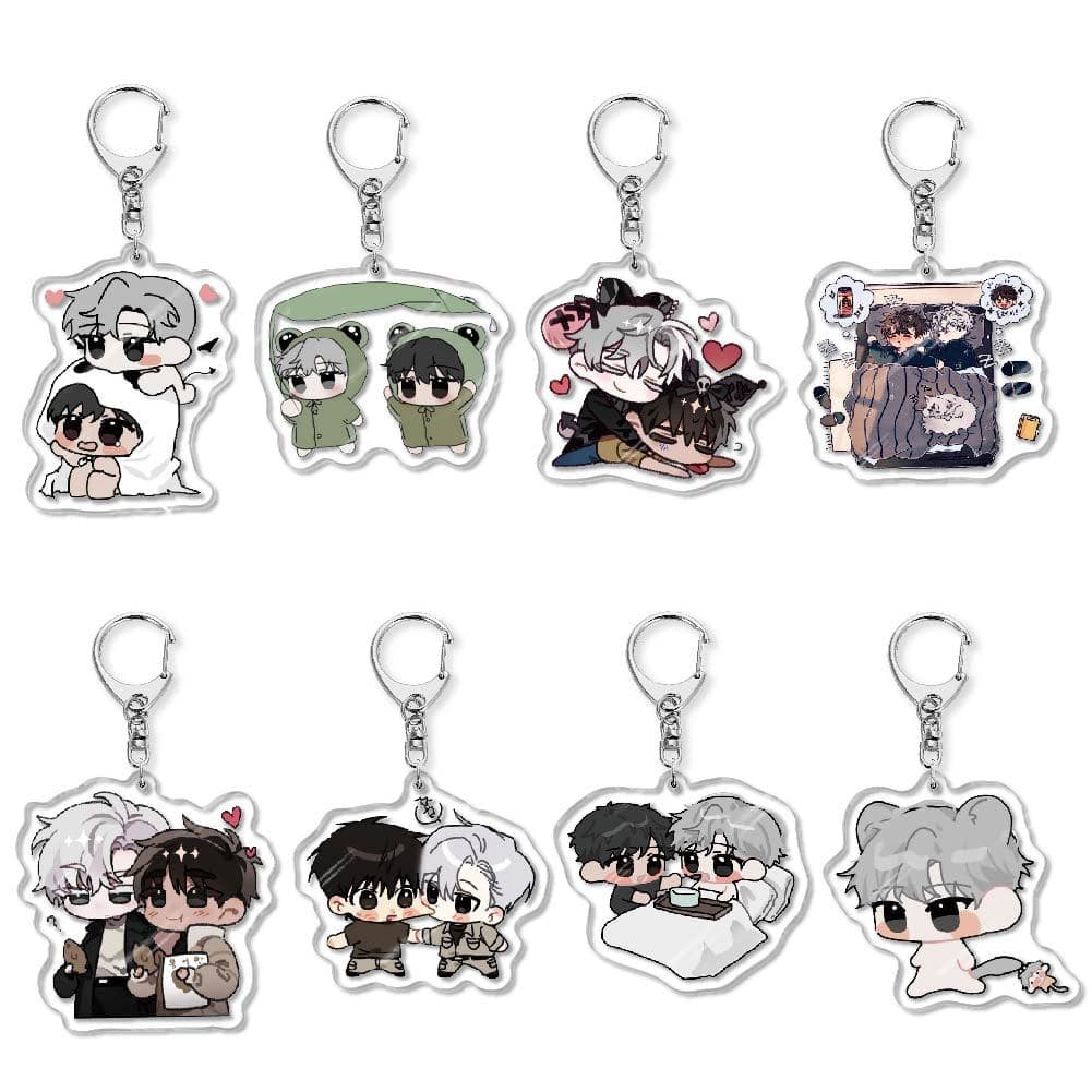 Passion of the Christ Anime Shen Zhiyan Acrylic Keychain Bag Charm Fan Merch