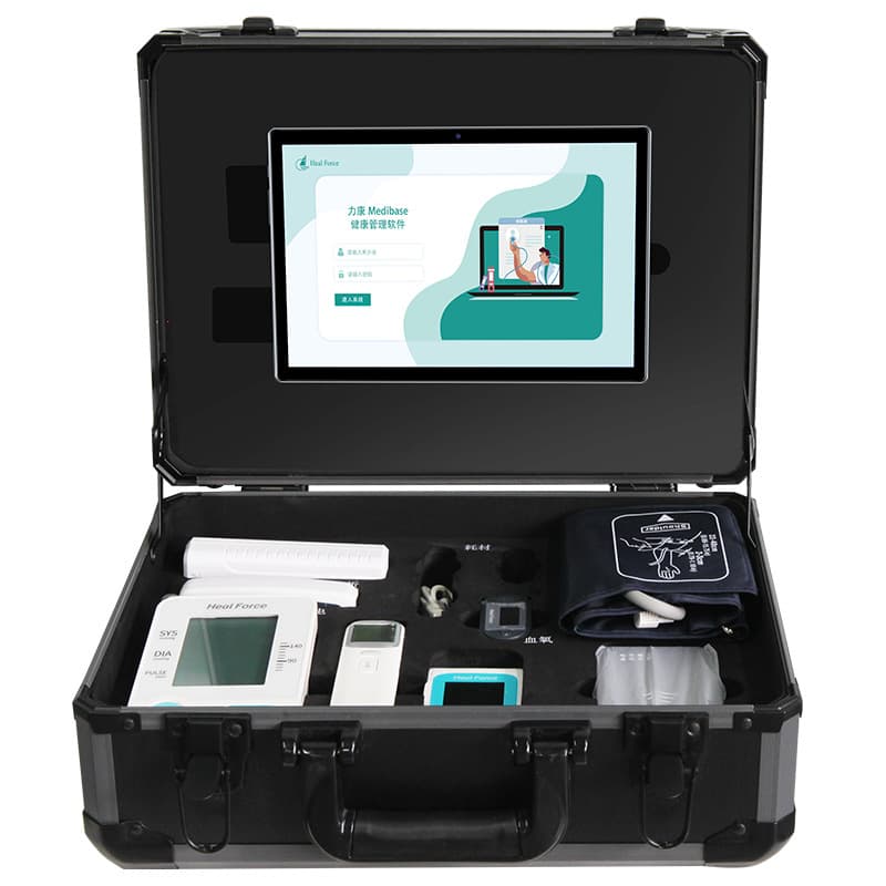 Community Elderly Care Chain Store Health Check All-in-One Machine Smart Health Patrol Box for Senior Health Examination