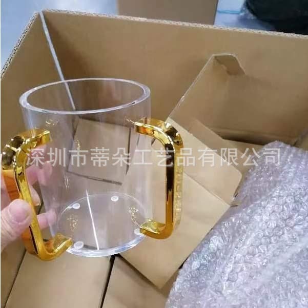 Gold Handle Jewish Cup Gold Handle Handwashing Cup Gold Handle Purification Cup Jewish Holiday Gift Cup
