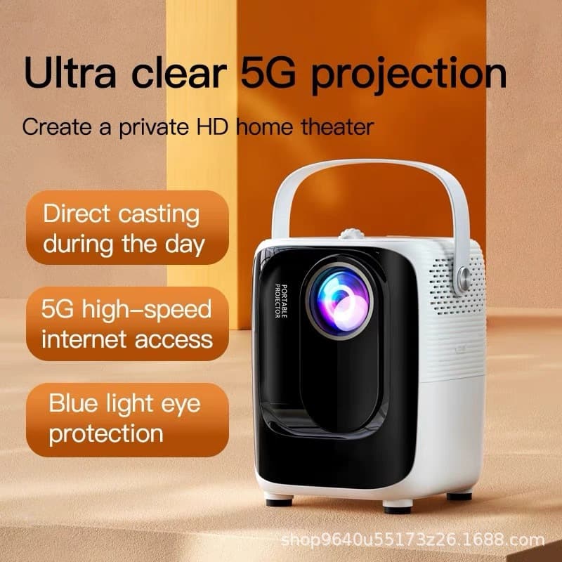 umiio Direct Portable Office Projector A007 Home Use Mini 4K Ultra HD Projector 1080P