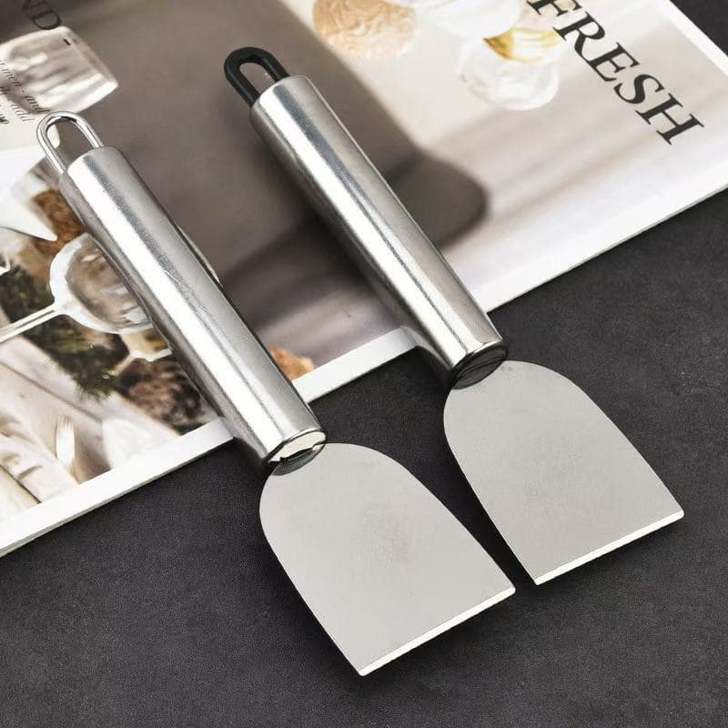 Stainless Steel Multi-purpose Cleaning Scraper, Kitchen Range Hood and Refrigerator Cleaning Scraper, Floor Grout and Glass Glue Removal Tool