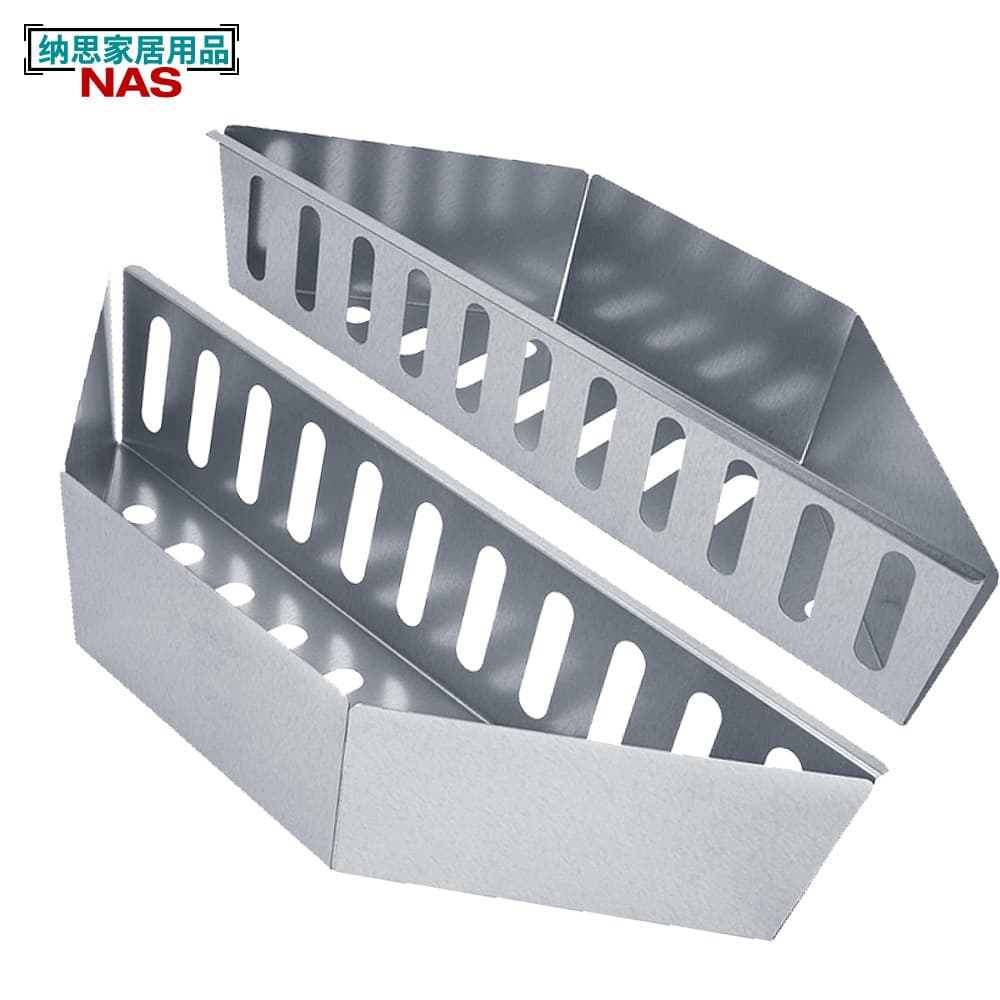 Outdoor BBQ Charcoal Basket, Galvanized Steel Wood Chip Smoker Box, Fruitwood Charcoal Grill Basket, Heating Stove Accessory