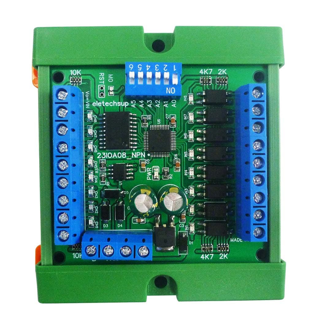 8 16 24 32 48CH Multi-function RS485 Remote IO Module PLC DI-DO Expansion Board DIN Rail