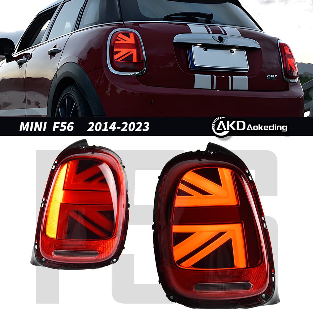Suitable for 14-19 models BMW Mini F55 car style tail light F56 F57 dynamic signal brake accessories