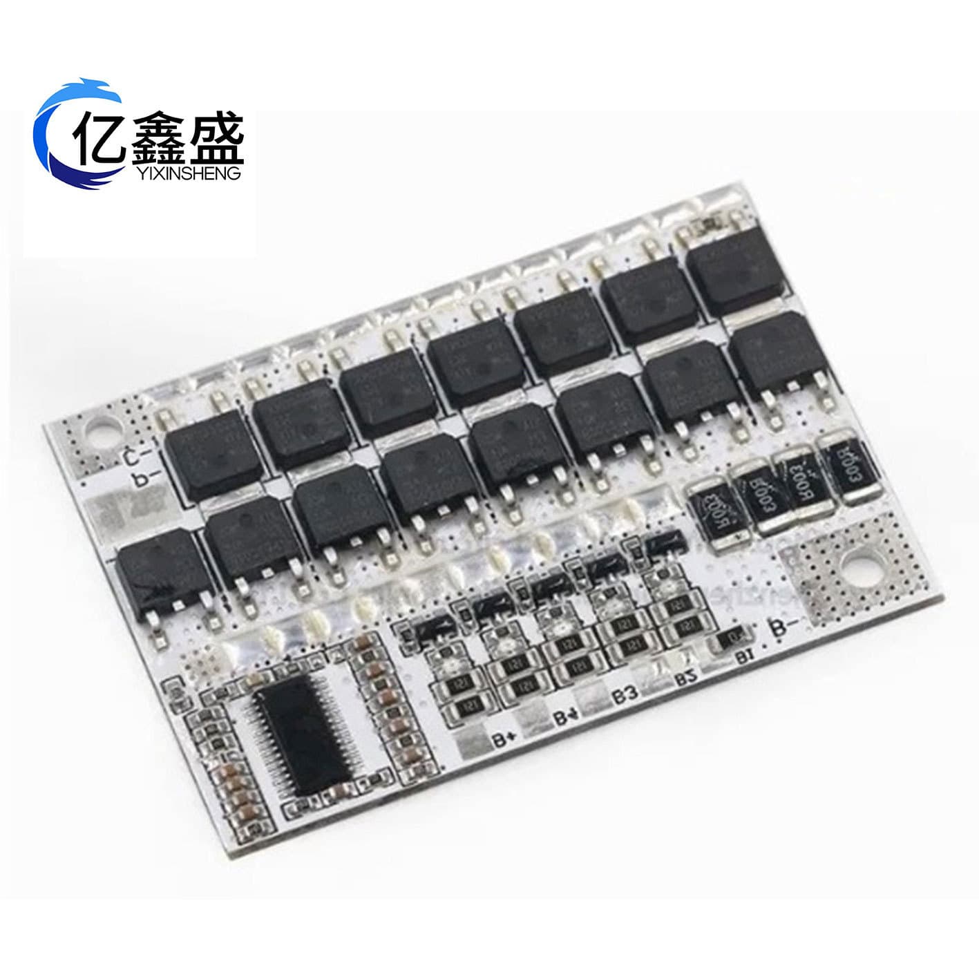 3/4/5S 12V Lithium Battery 100A Polymer LiFePO4 Battery Protection Board with Balancing