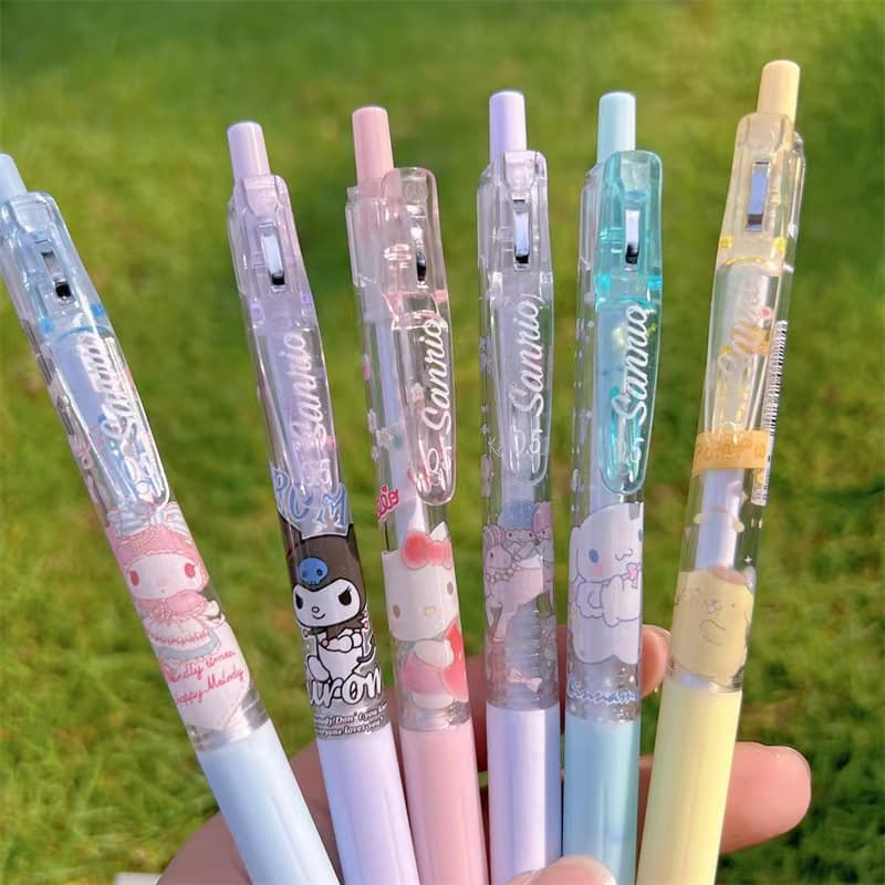 Cute style limited high quality ST head high-looking zebra clip limited edition Kuromi cinnamon dog gel pen