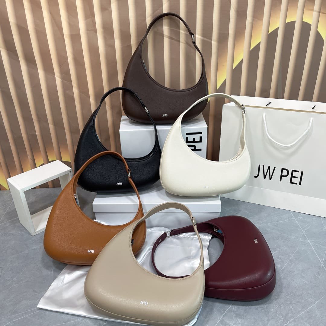 Cross-Border 2025 New Niche Design Jw Pei Sailboat Bag, High-End Shoulder Underarm Bag, Versatile Handbag for Women