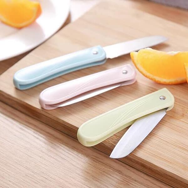Multifunctional Folding Fruit Knife, Kitchen Peeling Knife, Vegetable and Fruit Cutter, Rust-Resistant