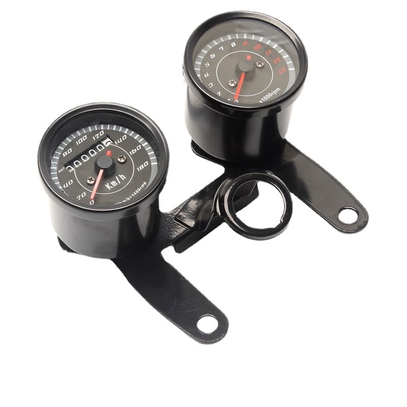 Vintage Motorcycle Instrument Panel Mount Suit Mechanical Speedometer Odometer Conversion Factor For Moto Racing