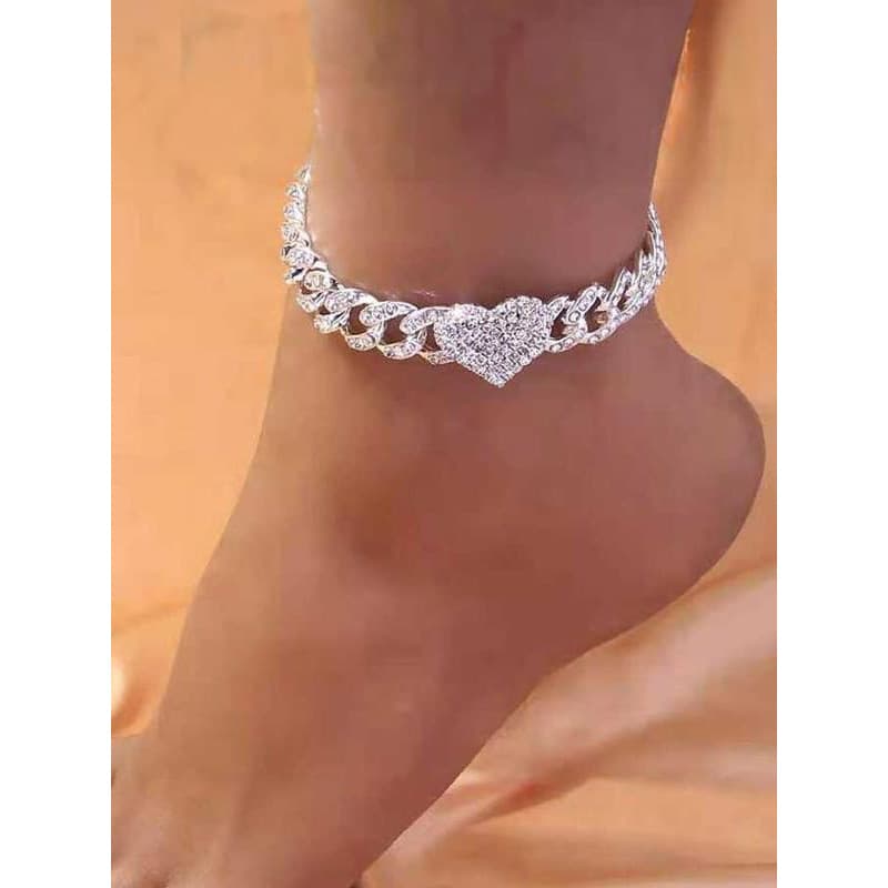 E 57404 Love hip-hop anklet Love hip-hop anklet cross-border AliExpress
