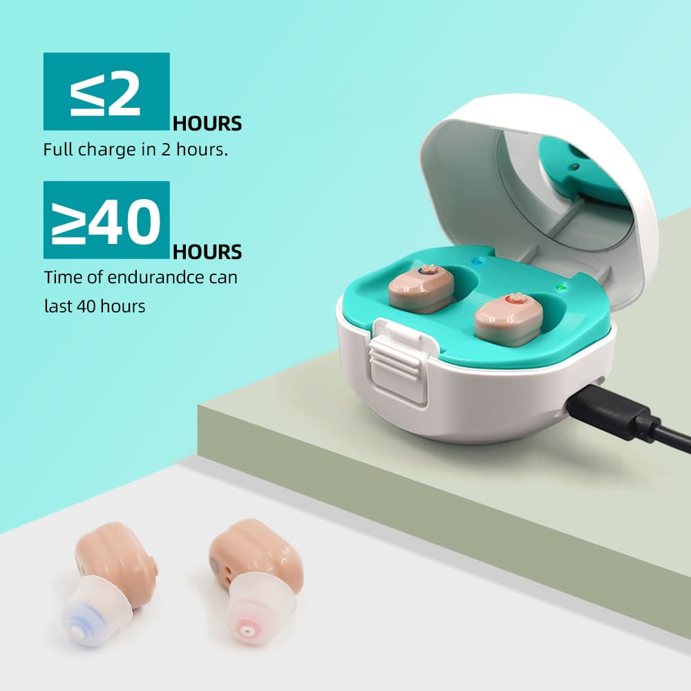 Wiener Tong Cross-Border Hearing Aid Sound Amplifier for Elderly Rechargeable Portable In-Ear Hearing Aid Wholesale