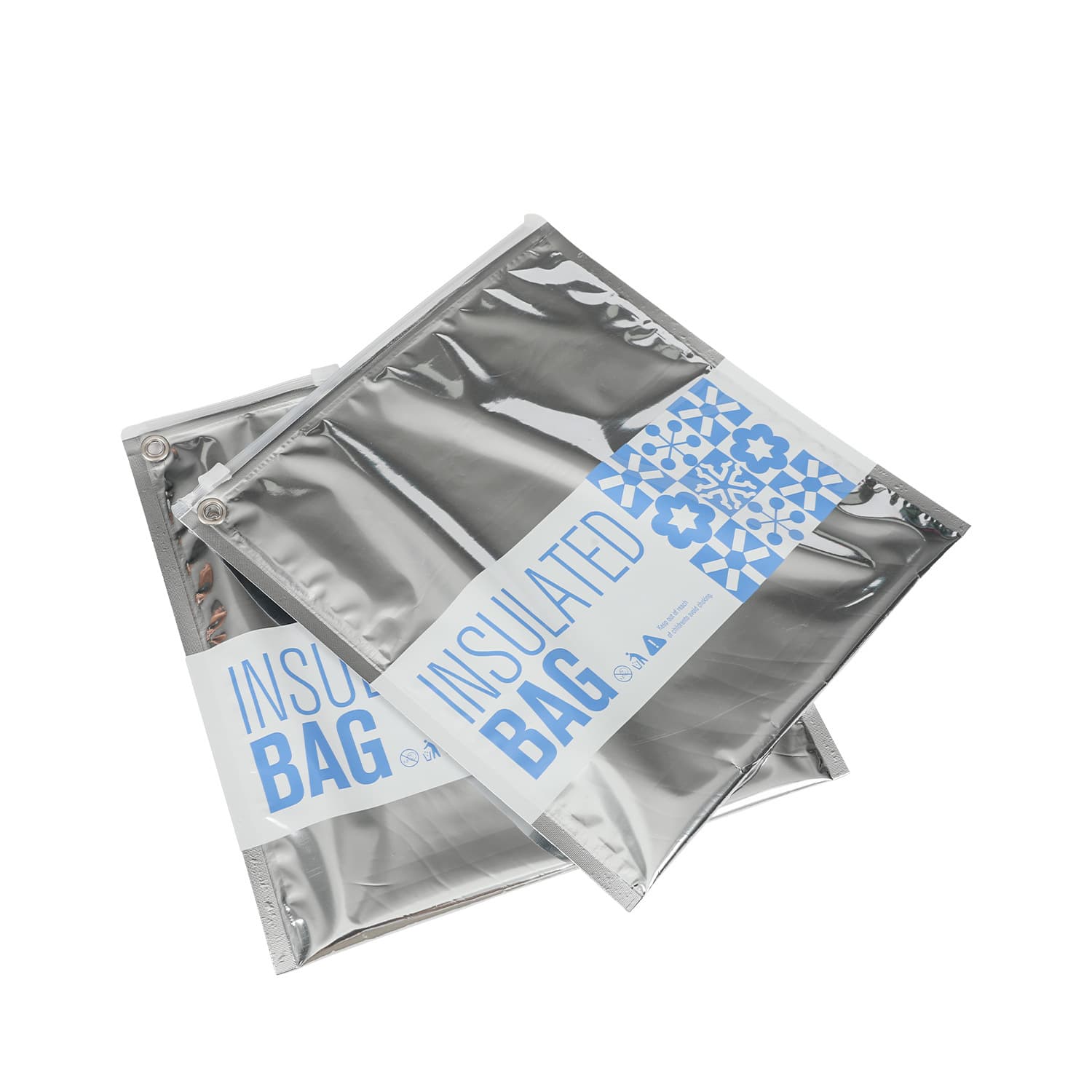 Custom Thickened Aluminum Foil Sponge Insulation Bag for Pharmaceutical and Food Cold Chain Transport, Thermal and Cooler Bag