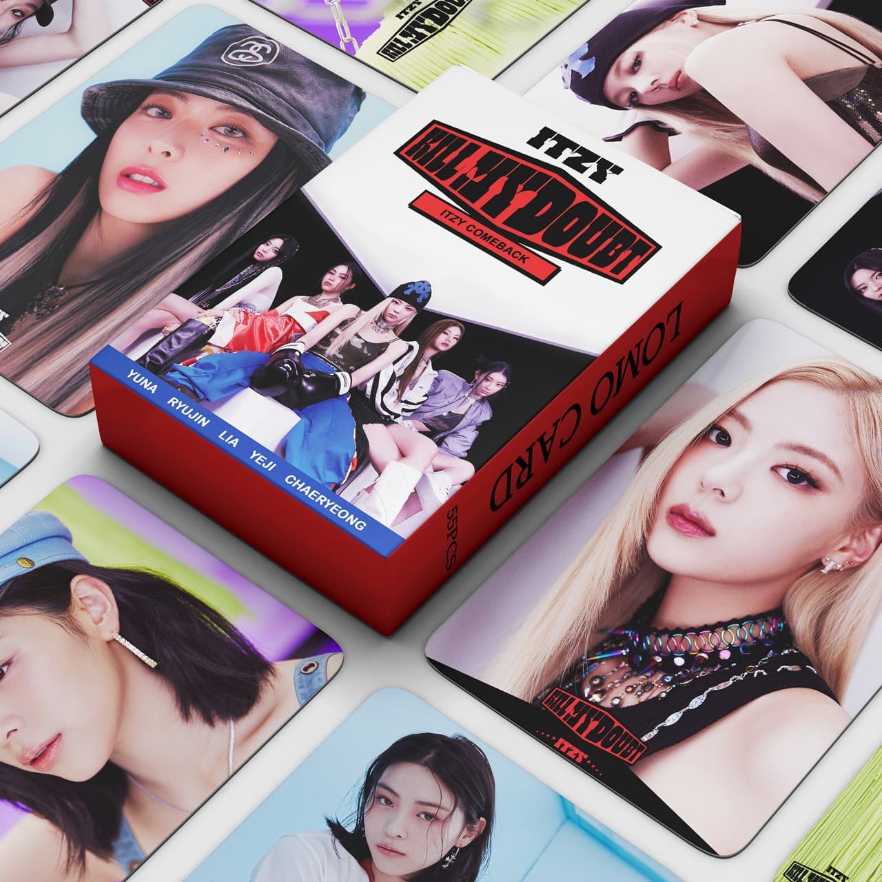 55 ITZY cards in stock KILL MY DOUBT small card gift Lia Shen Liuzhen Li Cailing Yuna