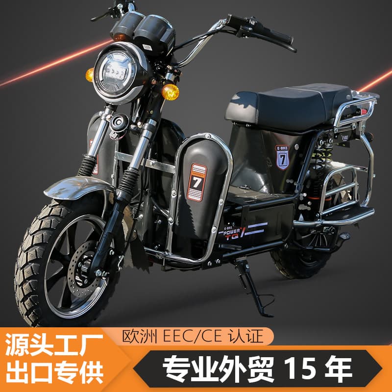 Import and Export Heavy-Duty Electric Scooter Adult Electric Motorcycle Two-Wheeled Electric Motorcycle Cross-Border Trade Electric Bike