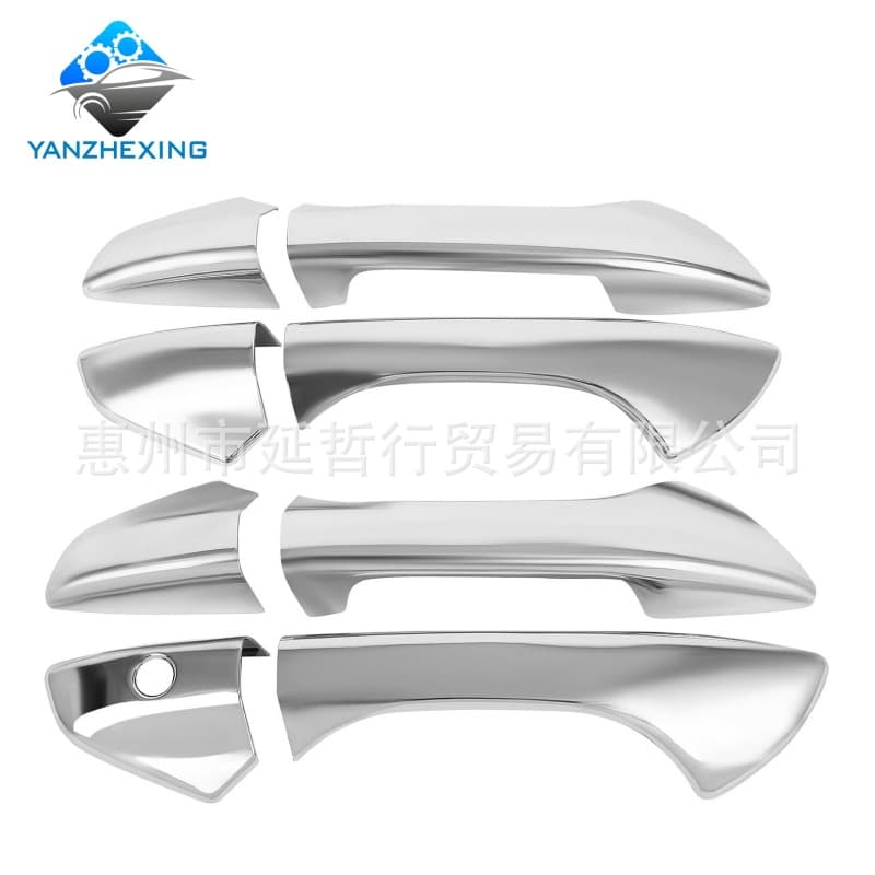 Compatible with Honda 2008-2012 Accord Door Handle Cover Outer Handle Cover Door Handle Trim Cover Chrome