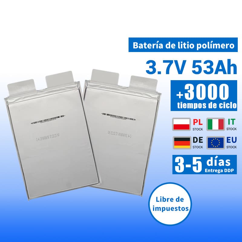 3.7V 53Ah Lithium Polymer Battery 58Ah 73Ah Cell