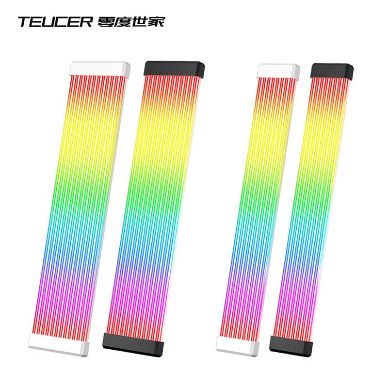 TEUCER Case Neon ARGB Light Strip Case RGB Light Board Colorful Glow Light Ambient Light