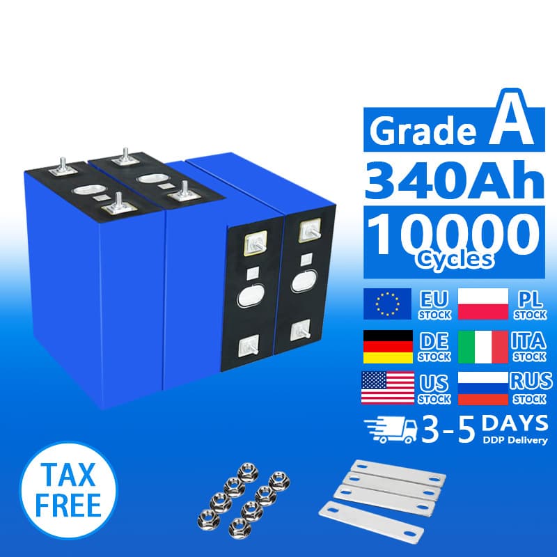Lifepo4 3.2V 340Ah Prismatic Lithium Phosphate Batteries