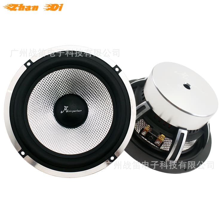 Audio Manufacturer Wholesale Car Audio Aluminum Midrange Speaker 6.5 Inch 4 Ohm Mid-Bass Woofer