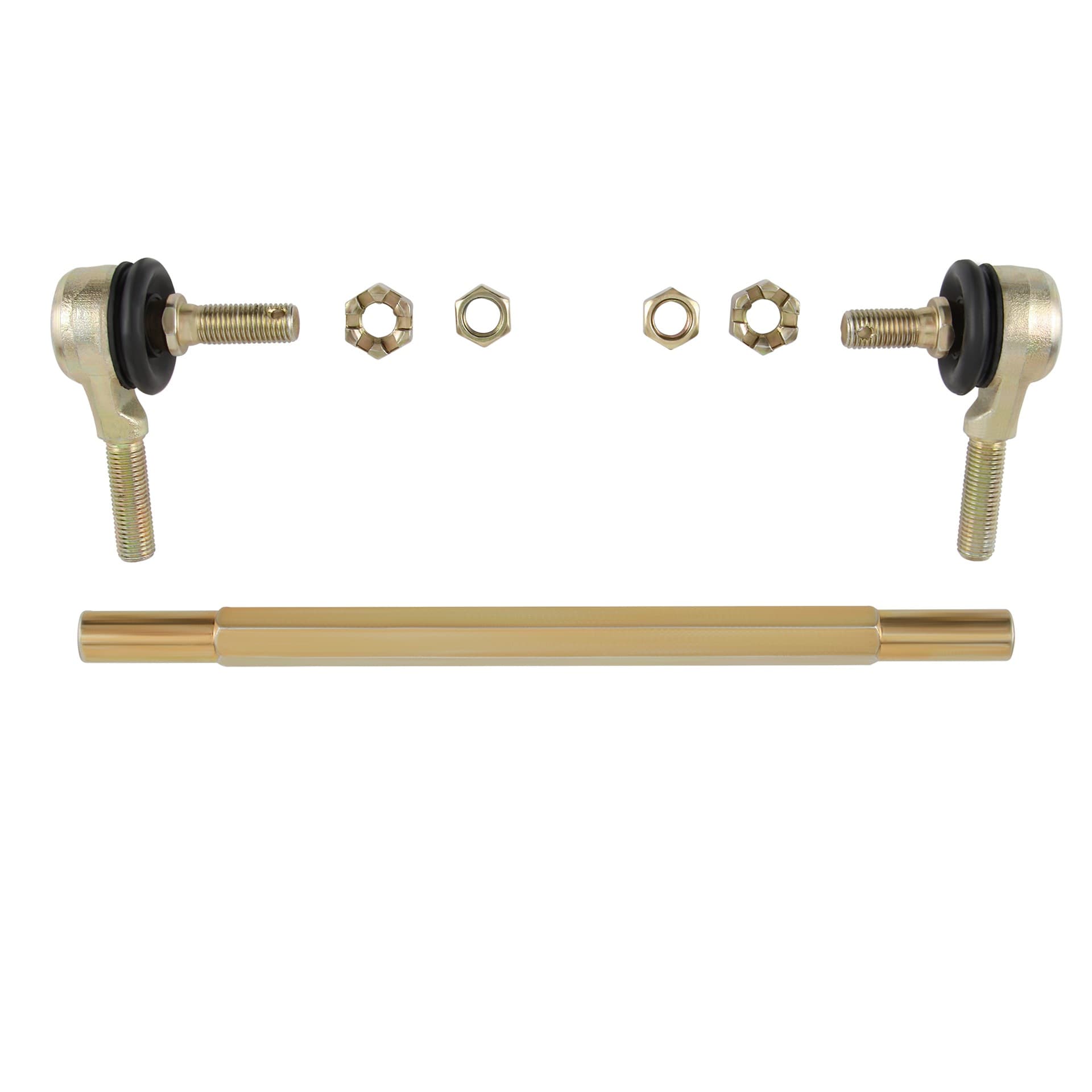 300mm Steering Linkage Rod M10 Ball Joint Compatible with ATV Big Bull and Small Bull Four-Wheelers and Sand Buggy Parts