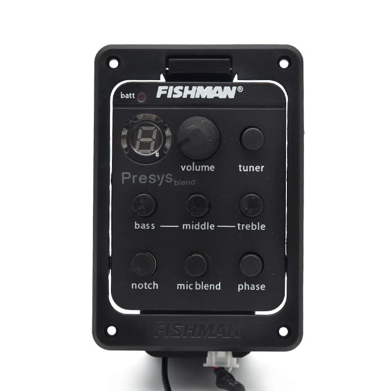 Fisher Guitar Pickup EQ Electric Box 301 ISYS Accessories Instrument Audio Folk Guitar LCD Tuner