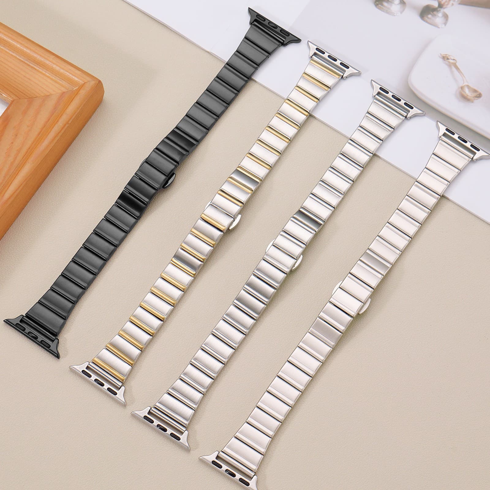 Compatible with Apple iWatch bands, Apple watch bestseller S11 small waist one-bead Huawei wristband